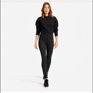 EVERLANE High-Rise Black Skinny Ankle Jean Size 29